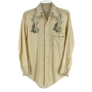 70s western shirt Arrow Kent Collection 1970s vintage